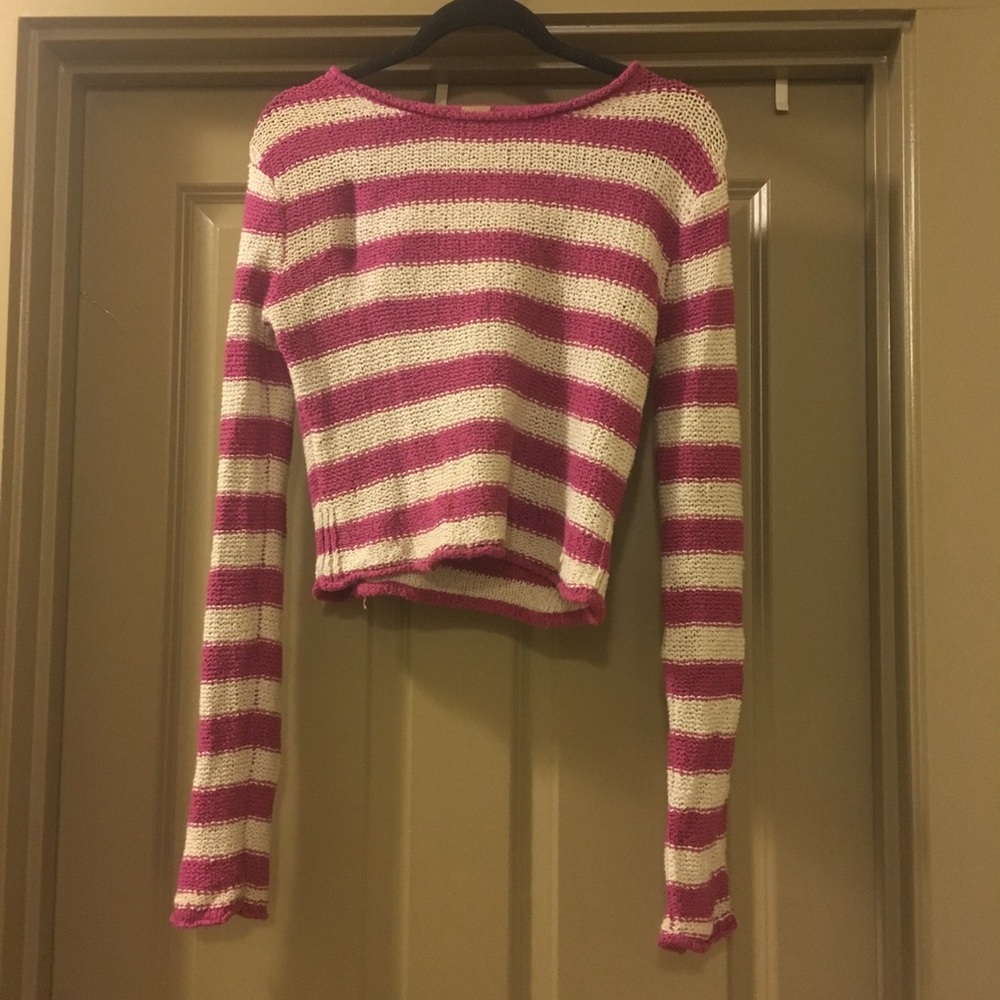 Free People Cropped Sweater